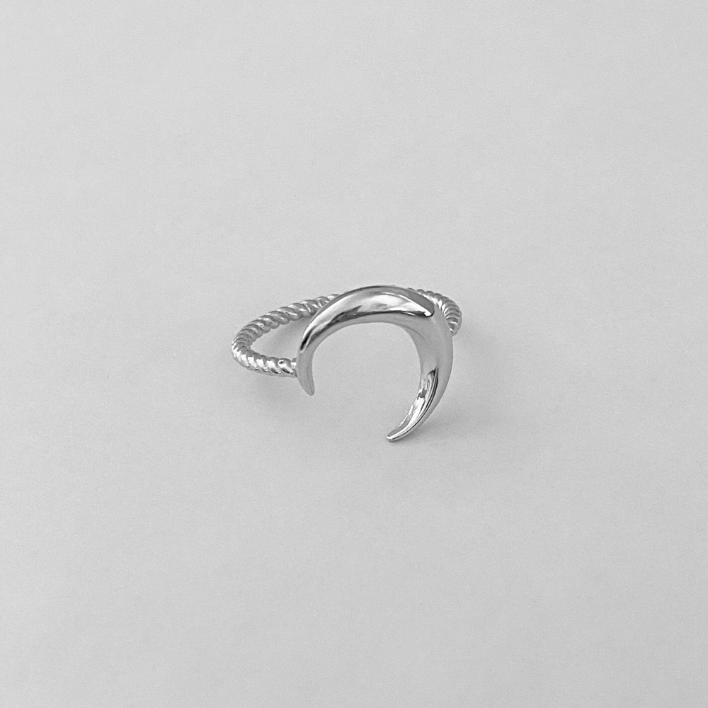 🌙TOP SELLER🌙 Sterling Silver Crescent Moon Ring - Picture 14 of 15